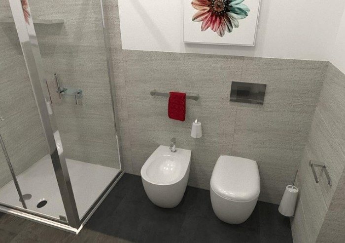 progettazione rendere bagno wc e bidet